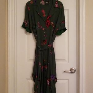 Maeve by Anthropologie Floral Shirt Dress